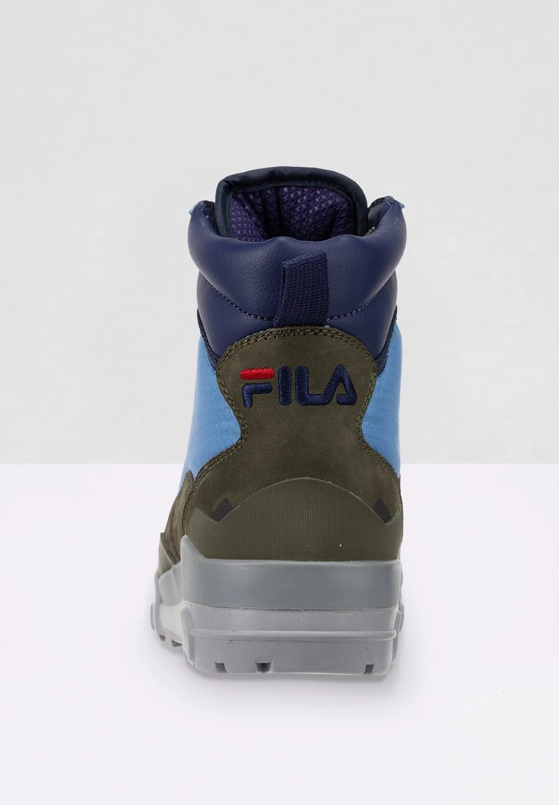 Fila FOOTWEAR GRUNGE II O MID - Schnürstiefelette - Loden Green Adriatic Blue 4 Fila FOOTWEAR GRUNGE II O MID - Schnürstiefelette - Loden Green Adriatic Blue – Bild 4