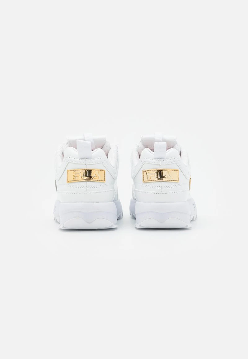 Fila DISRUPTOR M WMN - Sneaker Low - White/gold 4 Fila DISRUPTOR M WMN - Sneaker Low - White/gold – Bild 4