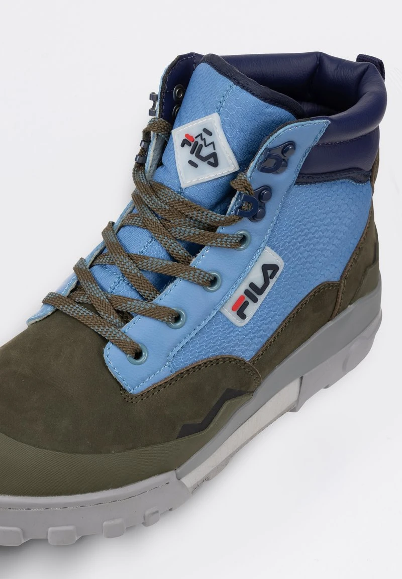Fila FOOTWEAR GRUNGE II O MID - Schnürstiefelette - Loden Green Adriatic Blue 6 Fila FOOTWEAR GRUNGE II O MID - Schnürstiefelette - Loden Green Adriatic Blue – Bild 6