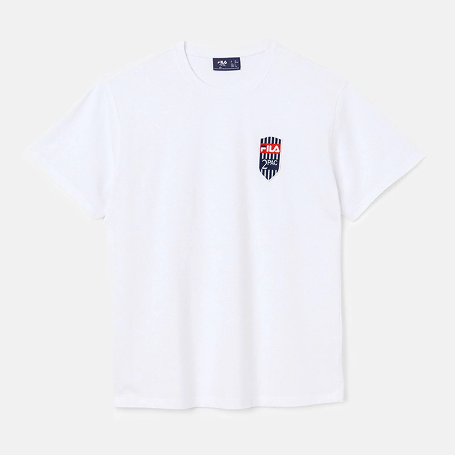 Fila 2 Pac Patch Tee White 1 Fila 2 Pac Patch Tee White