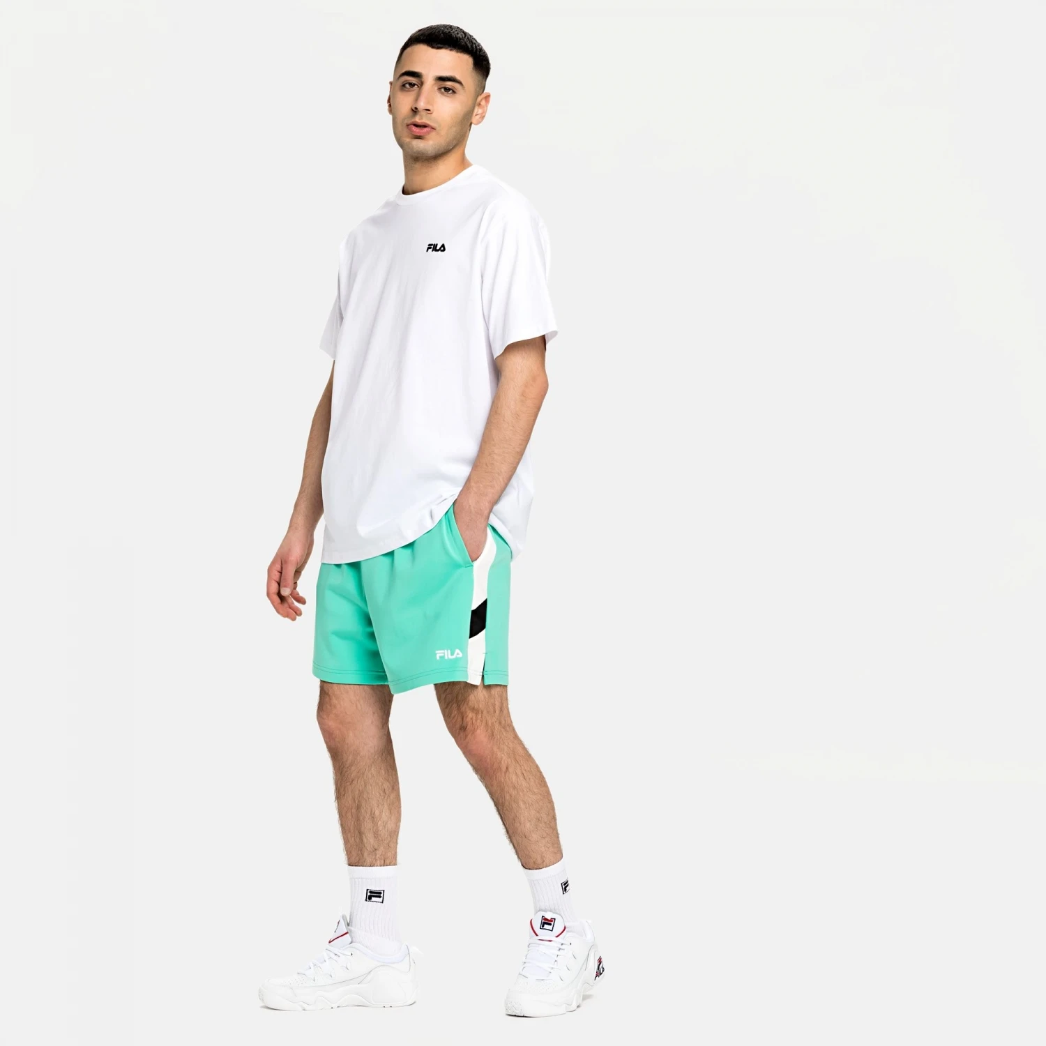 Fila Ajax Blocked Shorts 3 Fila Ajax Blocked Shorts – Bild 3