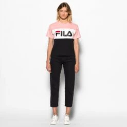 Fila Allison Tee Pink-white-black -Fila Verkaufsgeschäft fila allison tee pink white black 6440268 3115