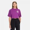 Fila Anemore Cropped Wide Tee Sparkling-grape