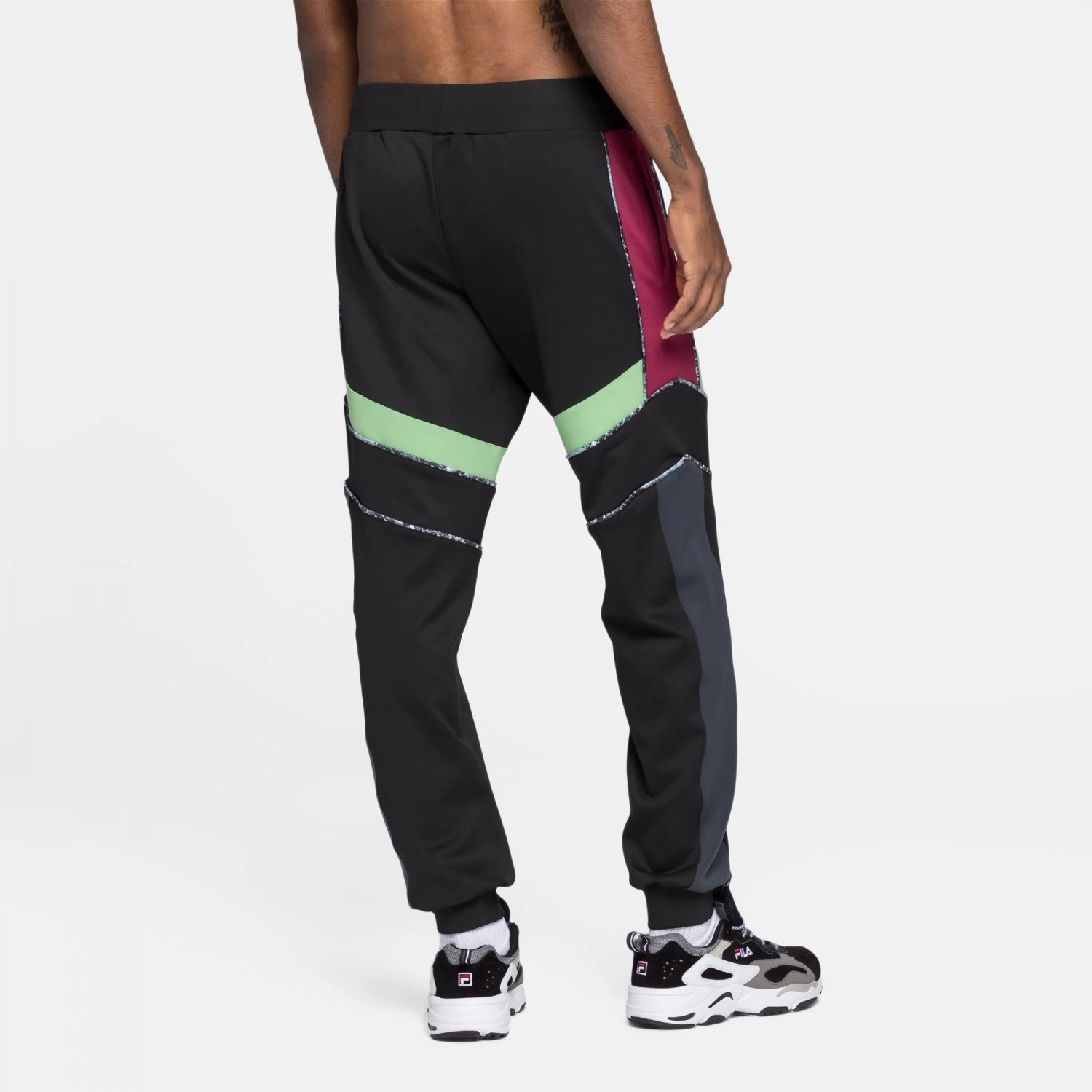 Fila Ayaka Blocked Pants Fig-tigerlilly-carribean 2 Fila Ayaka Blocked Pants Fig-tigerlilly-carribean – Bild 2