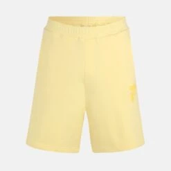 Fila Baiern Oversized Sweat Shorts Pale-banana