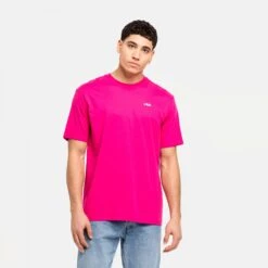 Fila Baku Tee Pink-peacock