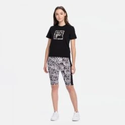 Fila Bale Cropped Tee Black-beauty -Fila Verkaufsgeschäft fila bale cropped tee black beauty 6440838 3146