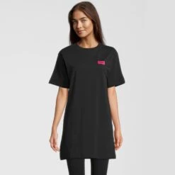 Fila Barletta Loose Tee Dress Black-beauty