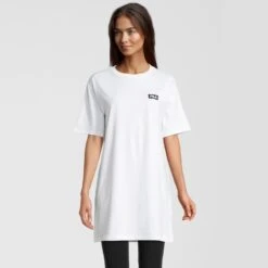 Fila Barletta Loose Tee Dress White