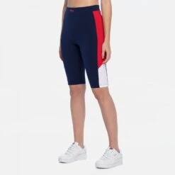 Fila Basel Short Leggings Medieval-blue-red-white