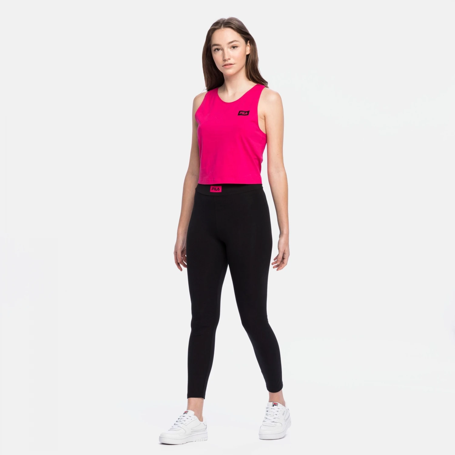 Fila Basin Cropped Tank Top Pink-peacock 3 Fila Basin Cropped Tank Top Pink-peacock – Bild 3