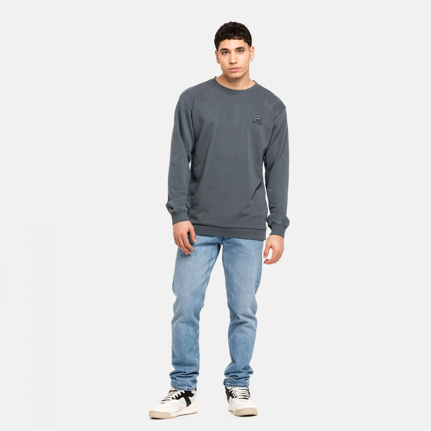 Fila Brugge Crew Sweat Black-beauty 3 Fila Brugge Crew Sweat Black-beauty – Bild 3