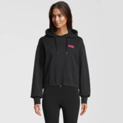 Fila Burdur Cropped Hoody Black-beauty