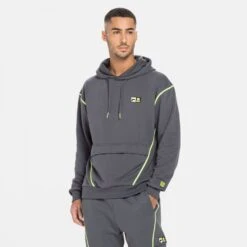 Fila C55 Oversized Hoody Iron-gate