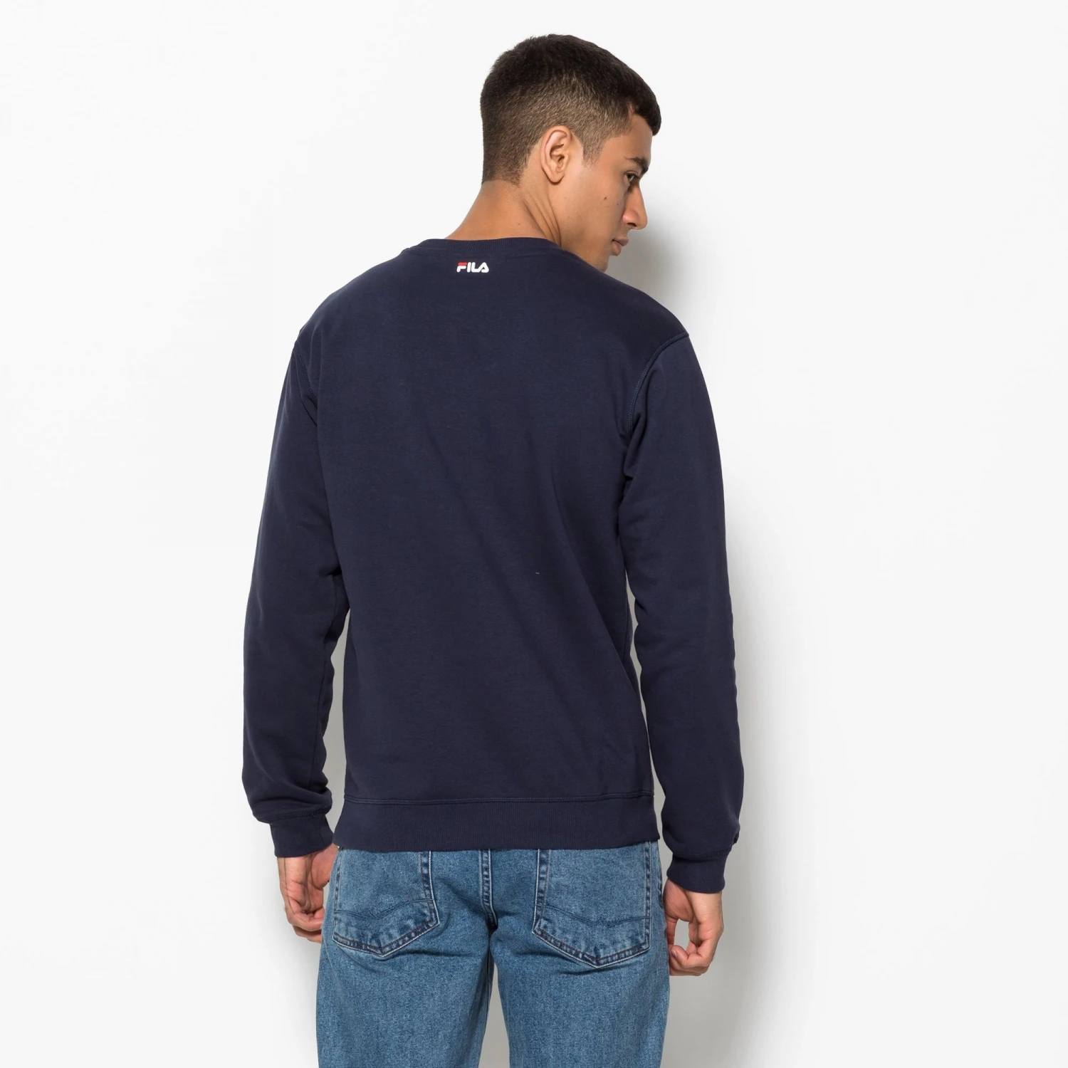 Fila Classic Pure Crew Sweat Black-iris 3 Fila Classic Pure Crew Sweat Black-iris – Bild 3