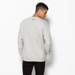 Fila Classic Pure Crew Sweat Lightgrey-melange -Fila Verkaufsgeschäft fila classic pure crew sweat lightg 6900010 3221