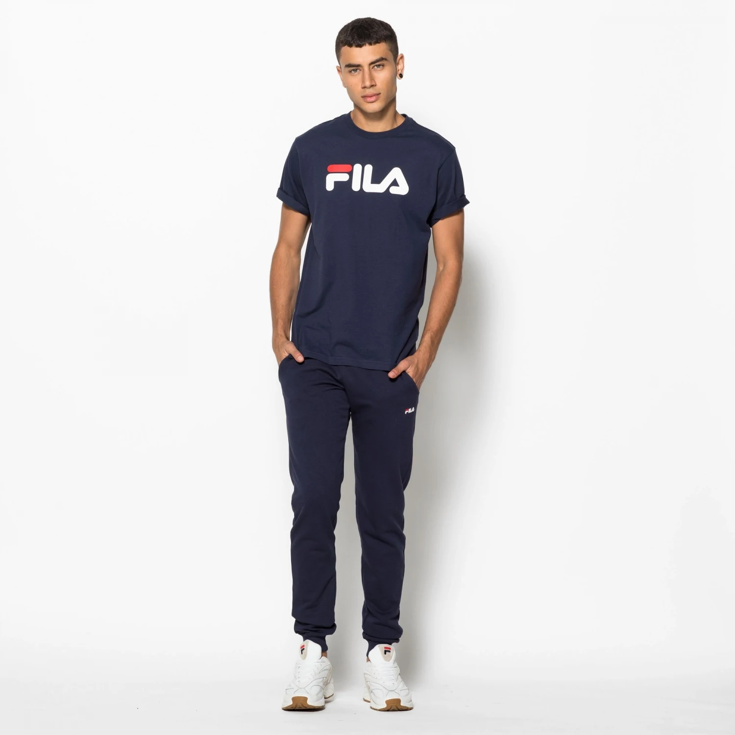 Fila Classic Pure Tee Black-iris 4 Fila Classic Pure Tee Black-iris – Bild 4