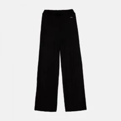 Fila Dasha Wide Ribbed Trousers Black