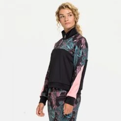 Fila Desma Cropped Half Zip Sweat