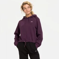 Fila Eilies Cropped Hoody Winterbloom