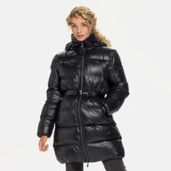 Fila Phyliss Puff Coat Black