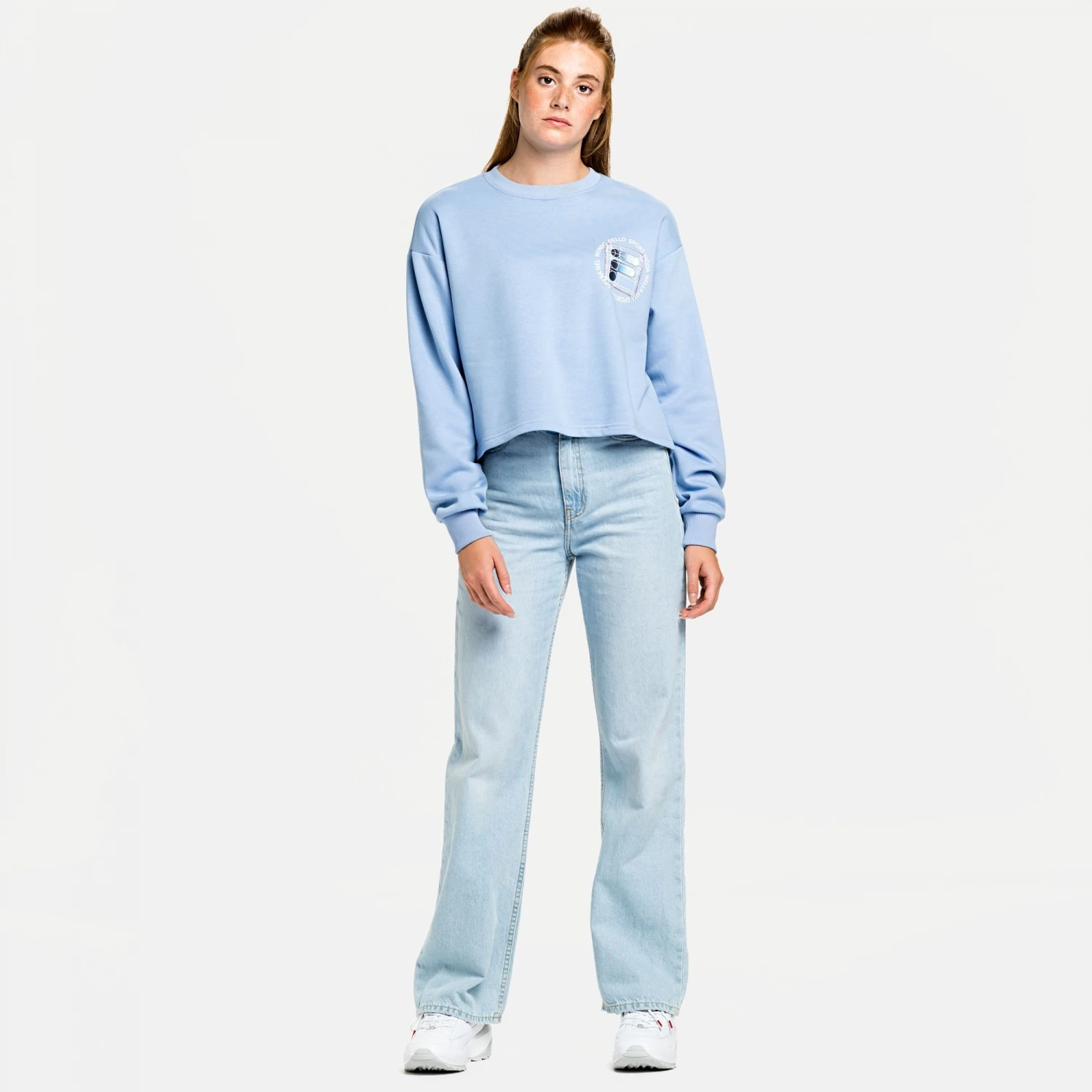 Fila Roana Cropped Crew Sweat Lavender-lustre 3 Fila Roana Cropped Crew Sweat Lavender-lustre – Bild 3