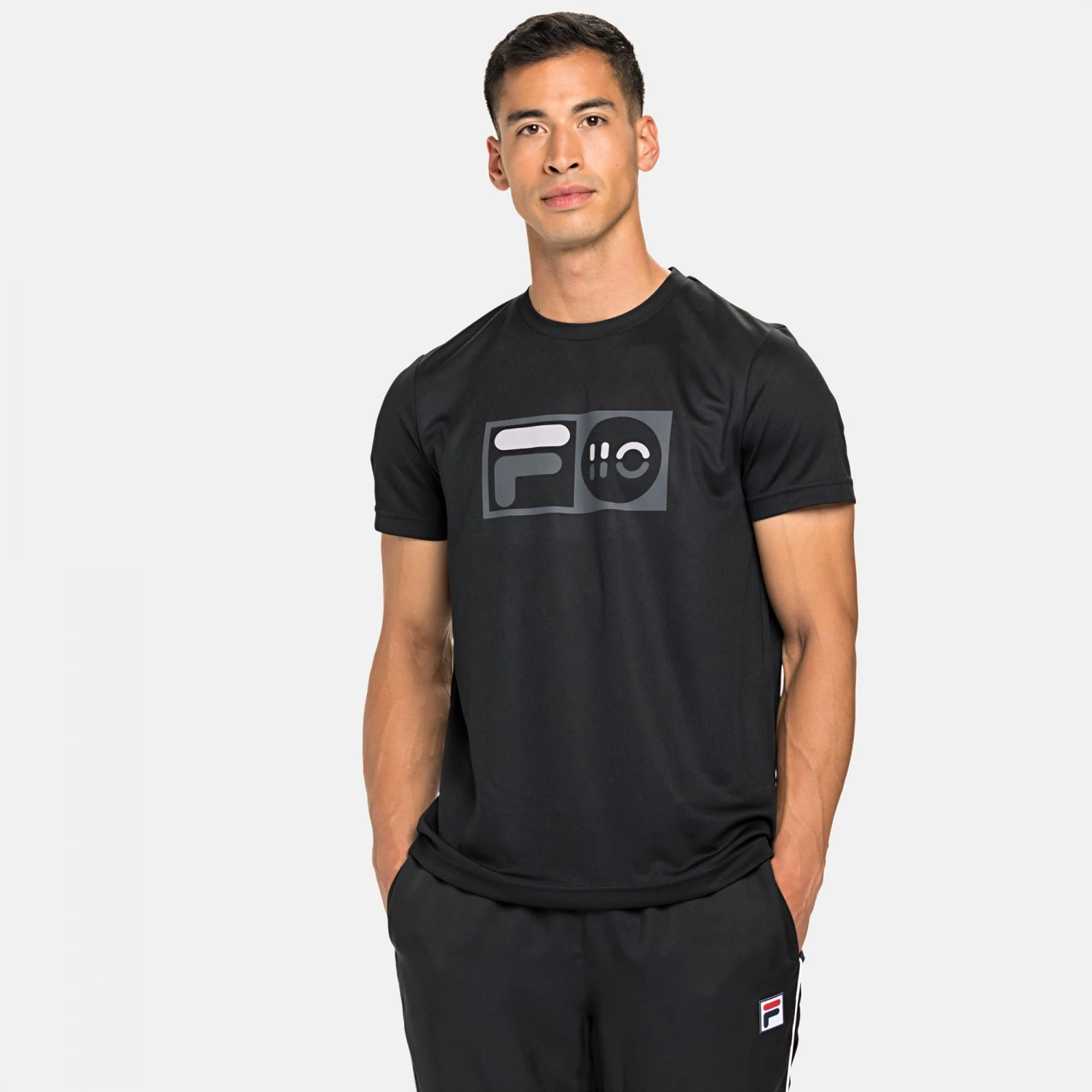 Fila T-Shirt Milo Black 1 Fila T-Shirt Milo Black