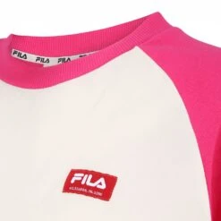 Fila Tabor Raglan Cropped Crew Neck Sweet-corn-pink-peacock -Fila Verkaufsgeschäft fila tabor raglan cropped crew neck 6440818 5218