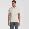 Fila Tanum AOP Pinstripe Tee Sweet-corn
