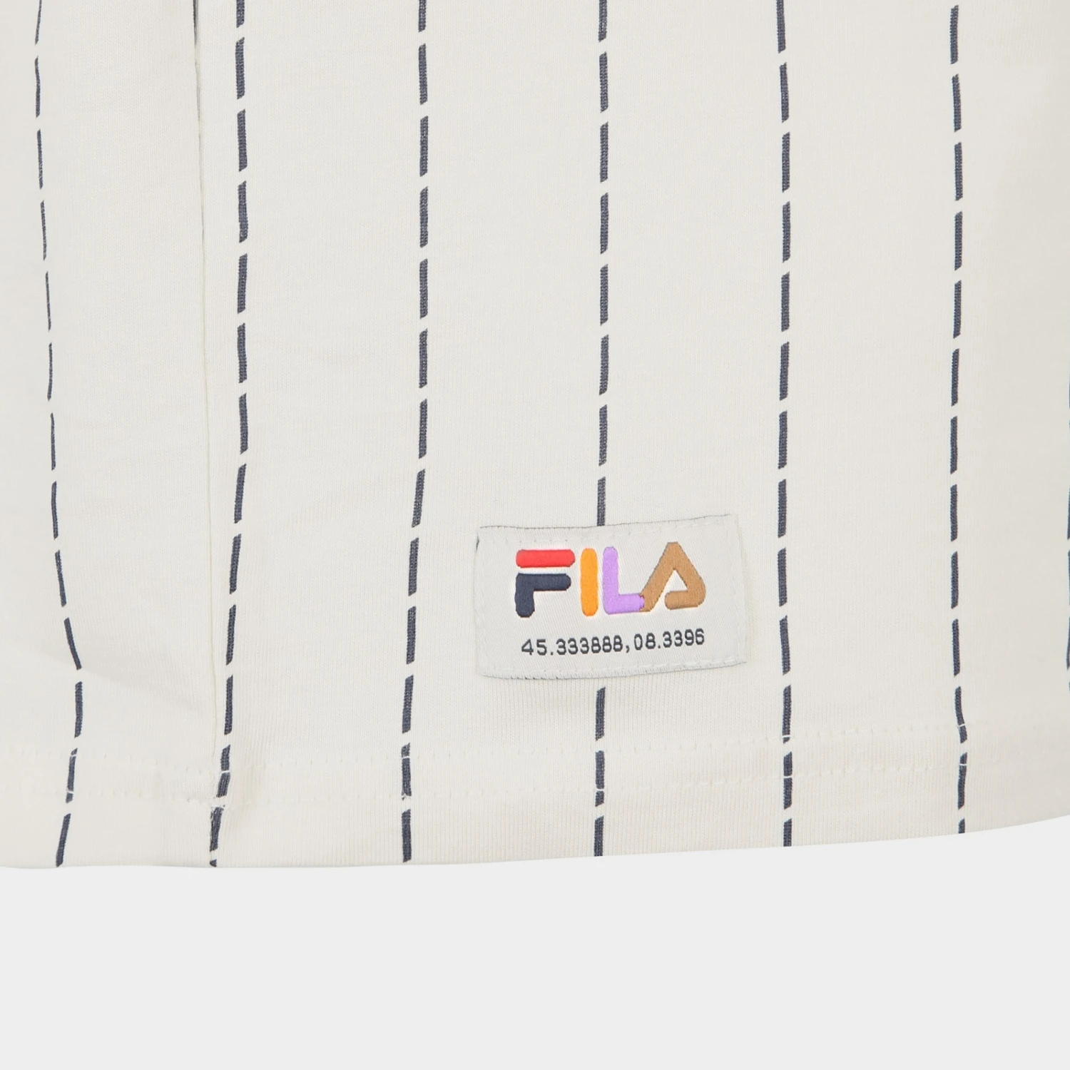 Fila Tanum AOP Pinstripe Tee Sweet-corn 5 Fila Tanum AOP Pinstripe Tee Sweet-corn – Bild 5