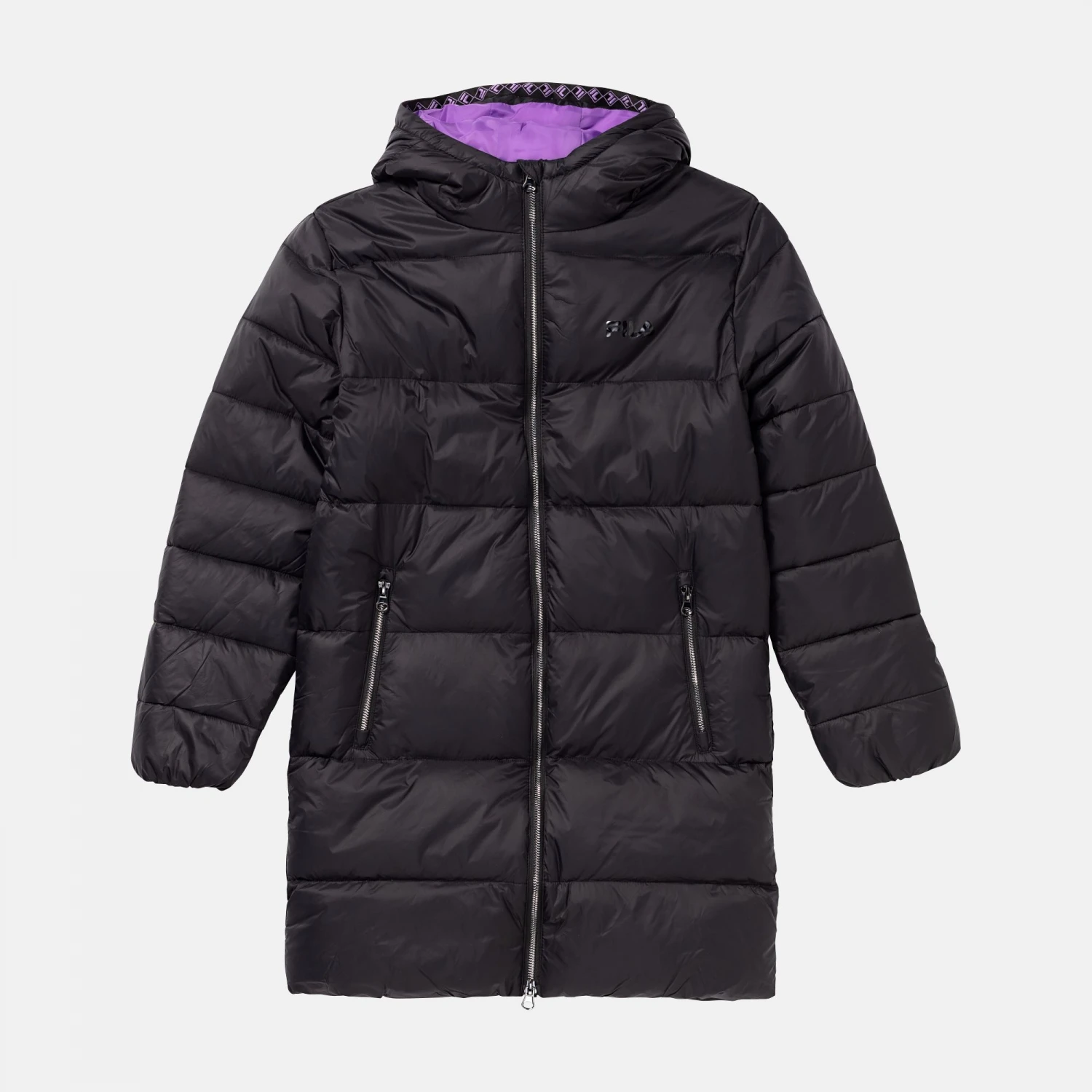 Fila Teens Girls Lillian Hooded Puff Short Coat 1 Fila Teens Girls Lillian Hooded Puff Short Coat