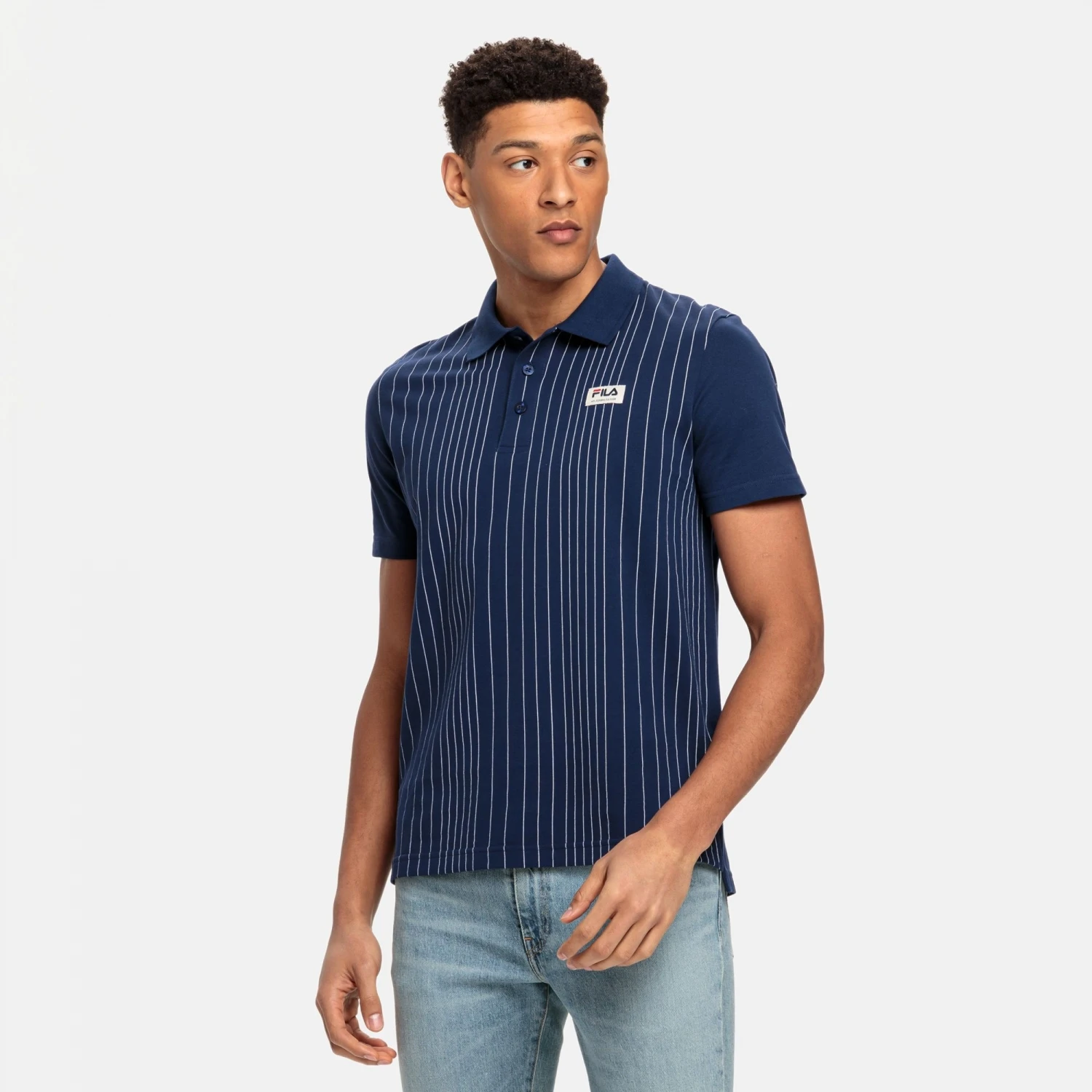 Fila Teugn Polo Shirt Medieval-blue 1 Fila Teugn Polo Shirt Medieval-blue