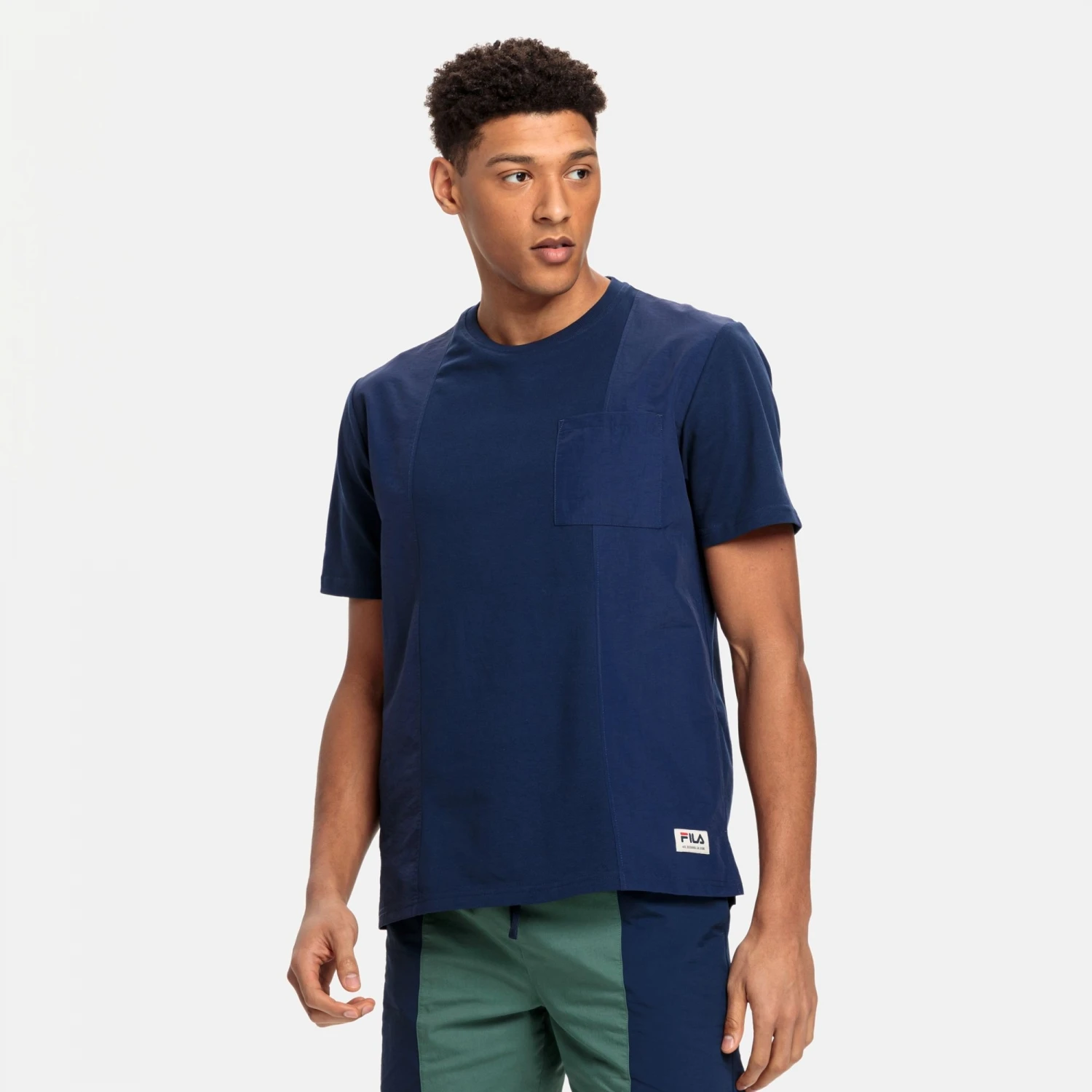 Fila Teupitz Tee Medieval-blue 1 Fila Teupitz Tee Medieval-blue