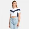 Fila Thamina Cropped Tee White-black-iris