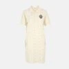 Fila Treplin Striped Polo Dress Antique-white