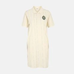Fila Treplin Striped Polo Dress Antique-white