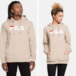 Fila Unisex Classic Pure Hoody Oxford-tan