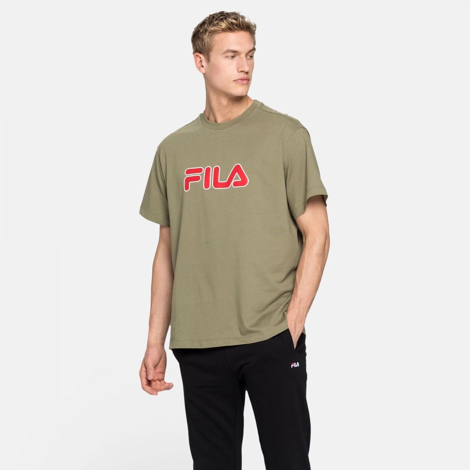 Fila Usher Tee Deep-lichen 1 Fila Usher Tee Deep-lichen