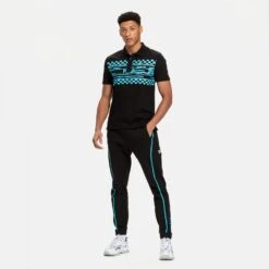 Fila VR46 C51 Polo Shirt Black -Fila Verkaufsgeschäft fila vr46 c51 polo shirt black 6450017 3121