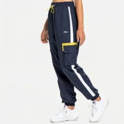 Fila Wmn Yvonne High Waist Woven Pant